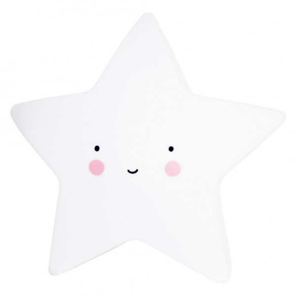 lamparita estrella blanca