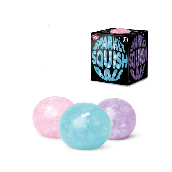 SCRUNCHEMS GLITTER BOUNCE BALL